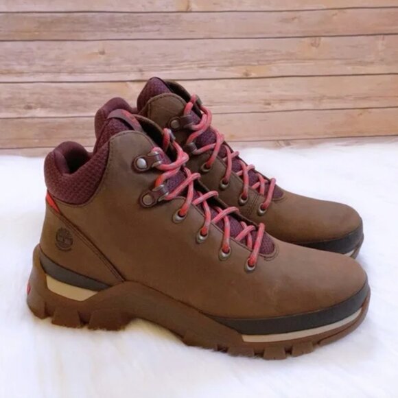Timberland Women’s Jenness Falls Waterproof Hiker Boots In Brown - Picture 7 of 7
